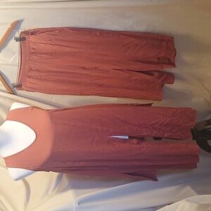 Namaste 2 Piece Top and Pant SZ MD